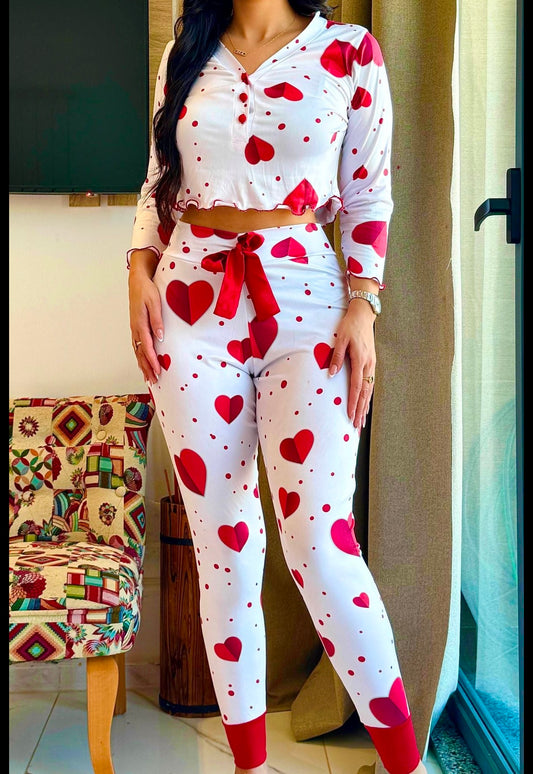 Pyjama cœur